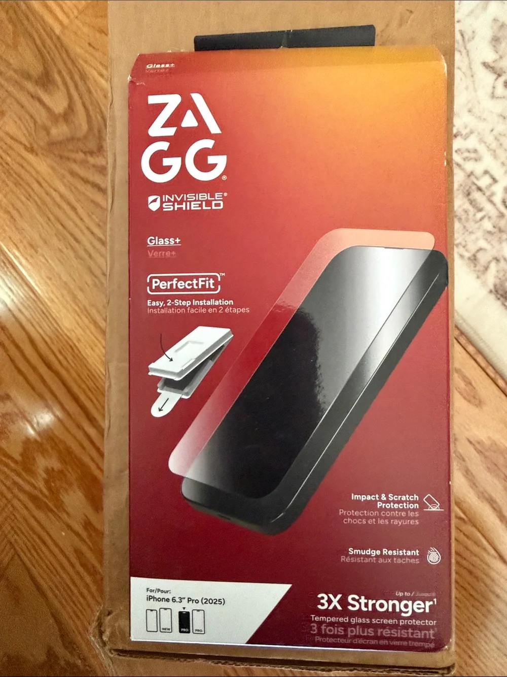 ZAGG InvisibleShield Glass+ Screen Protector for iPhone 6.3